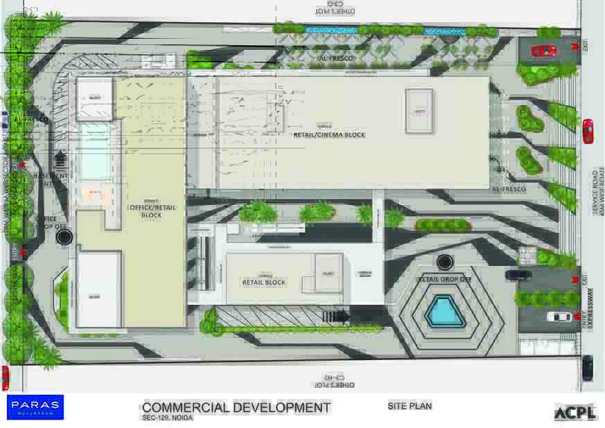 Paras Avenue Site Plan